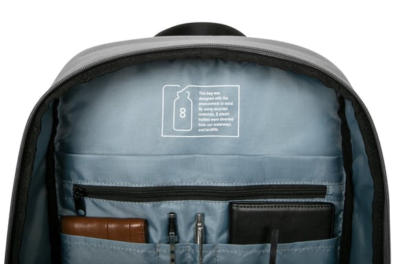 Targus Sagano 39,6 cm (15.6'') Sac à dos Noir, Gris