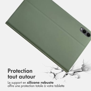 Accezz Coque tablette Classic pour Samsung Galaxy Tab S11 Ultra - Vert