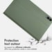 Accezz Coque tablette Classic pour Samsung Galaxy Tab S11 Ultra - Vert