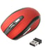 Souris Sans Fils Universelle Optique 2600 Dpi 2.4 Ghz USB Plug & Play Rouge YONIS