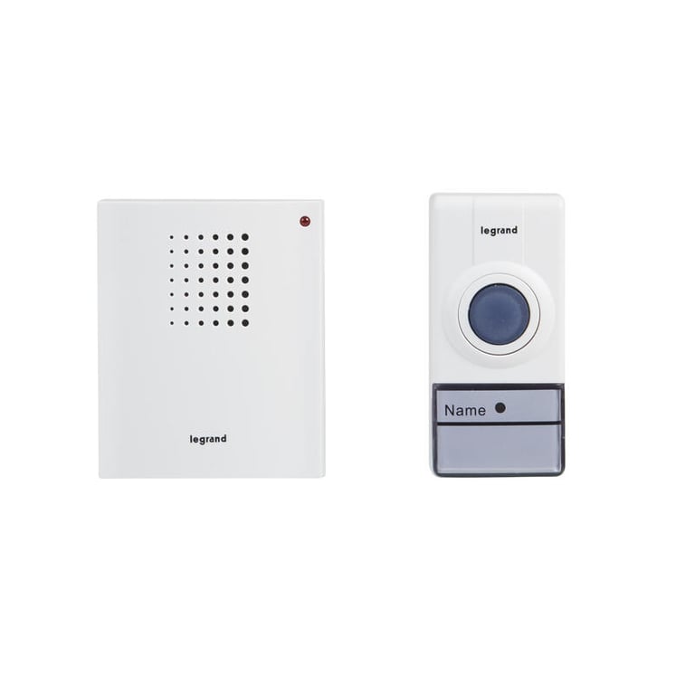 Carillon radio sans fil Essentiel LEGRAND 32 mélodies 80 db 50