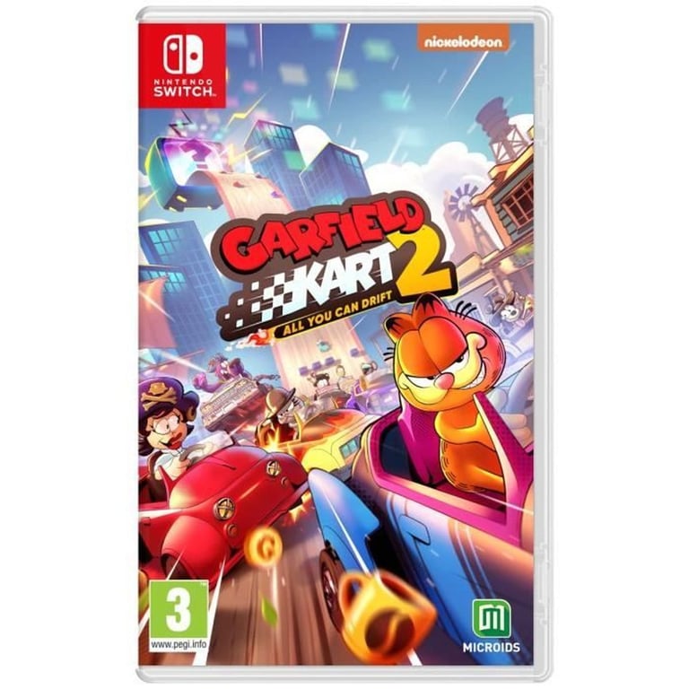 Garfield Kart 2 Nintendo Switch - vue 3
