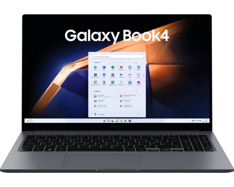 Samsung Galaxy Book4 Intel Core 3 100U Ordinateur portable 39,6 cm (15,6'') Full HD 8 Go LPDDR4X-SDRAM 256 Go SSD Wi-Fi 6 (802.11ax) Windows 11 Home QWERTZ Gris