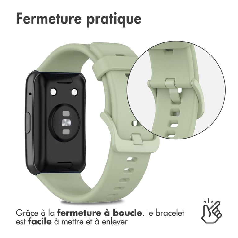 Bracelet Huawei Watch Fit Silicone - vue 2