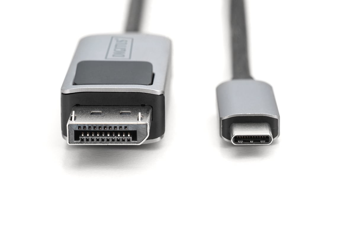 Digitus Câble adaptateur USB type C vers DisplayPort bidirectionnel Neuf - vue 4