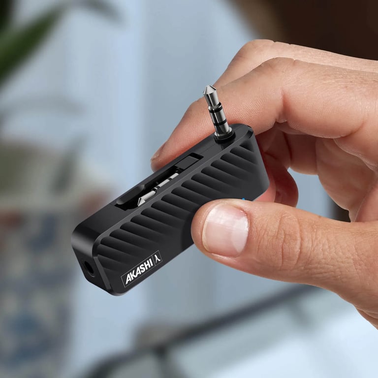 Adaptateur audio Bluetooth 5.0 vers Jack 3.5mm Transmetteur Akashi Neuf - vue 3