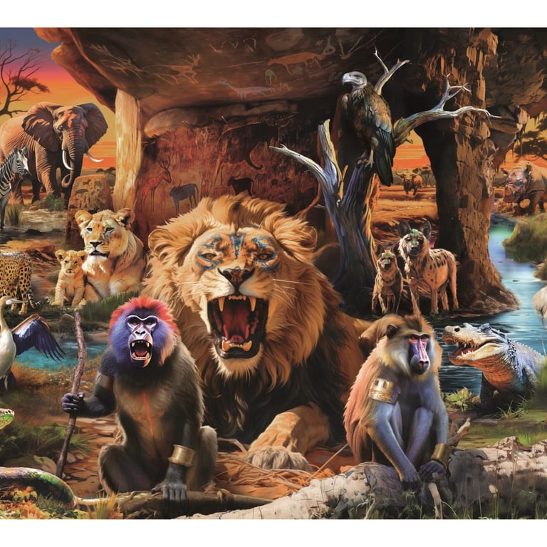 Clementoni 1500 pièces - Animaux - Neuf