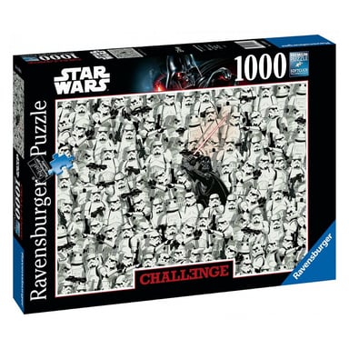 Puzzle de 1000 piezas de Star Wars: un reto cautivador para los fans de la saga