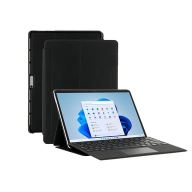 Mobilis RE.LIFE 33 cm Nero - Borsa per laptop e custodia protettiva ecologica per Microsoft Surface Pro 8 13''