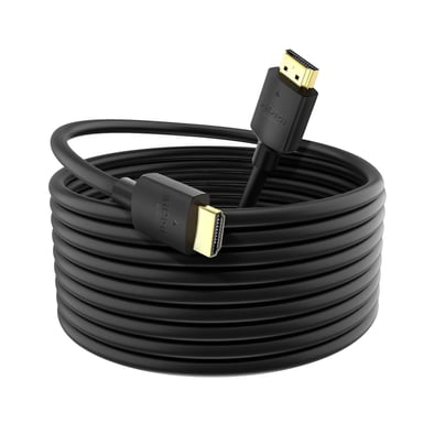 Swissten Cable HDMI 2.0 4K 60Hz TV, oro, 5m Negro