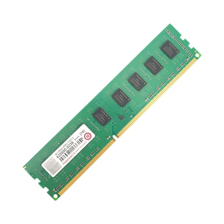 Transcend 4Go Ram Ddr3 Dimm Pc3-10600U 2Rx8 - Très Bon État