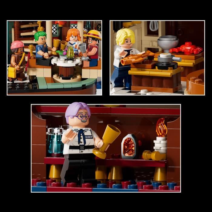 LEGO One Piece 75640 Le Restaurant Flottant Baratie - vue 4