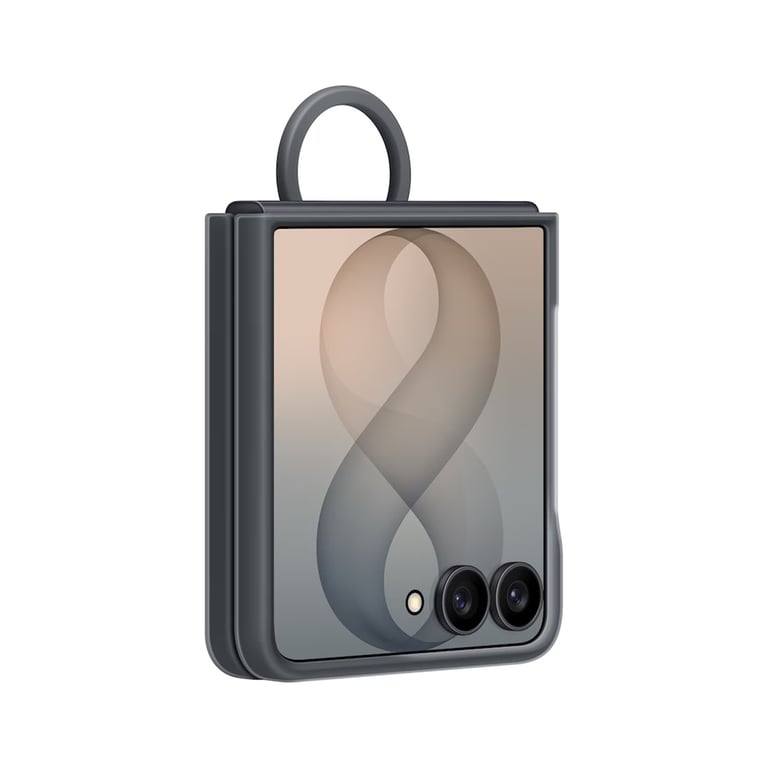 Coque magnétique en silicone avec anneau pour Samsung Galaxy Z Flip 8 - vue 6
