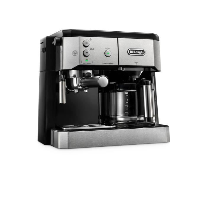 Combiné cafetière expresso multifonction DELONGHI BCO 421 S - 12 tasses - Neuf