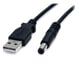 StarTech.com Cable de 91cm de alimentación USB A a M de Tipo Barril de 5,5mm