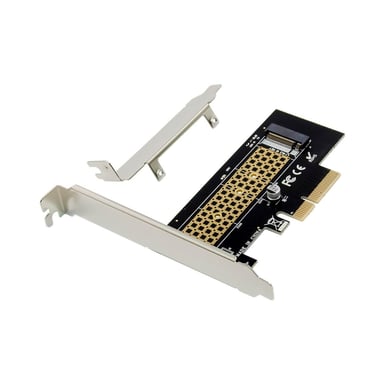 Microconnect MC-PCIE-NVME-SSDADAPT scheda di interfaccia e adattatore Interno M.2 (PCIe x4 M.2 NVMe SSD Adapter - Compliant with PCI Express - specification Revision v3.0 - Warranty: 36M)