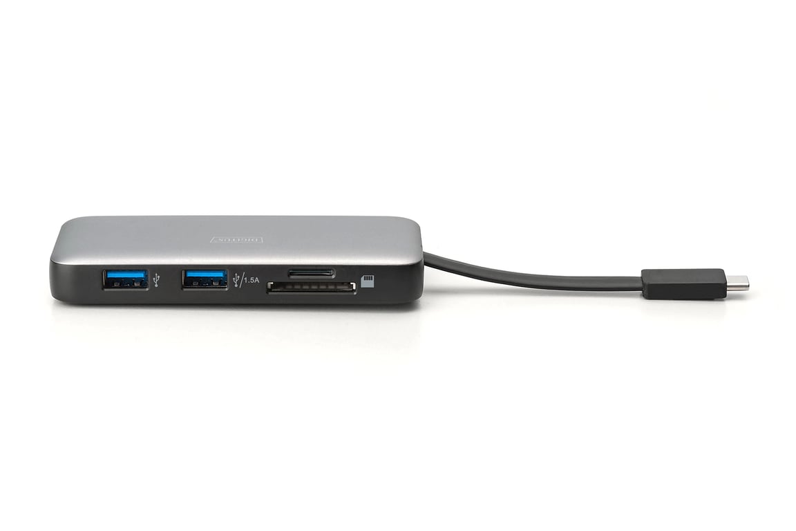 Digitus Station d'accueil de voyage USB C 7 ports Neuf - vue 2