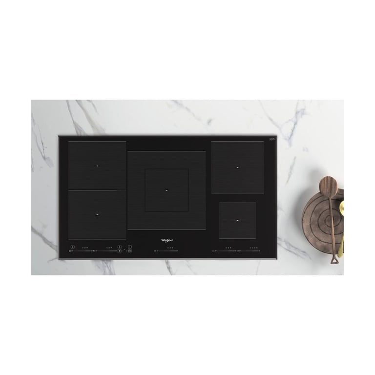 Plaque À Induction Whirlpool WT1090BA – 5 Foyers, 10800 W - vue 2