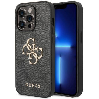 Custodia per iPhone 14 Pro Max con logo Monogram e 4G in metallo