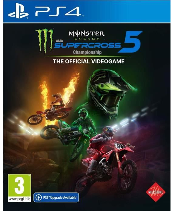 Monster Energy Supercross - The official videogame 5 Jeu PS4