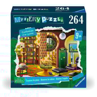 Puzzle misterioso 264 piezas - Resuelve el enigma del ladrón de arte