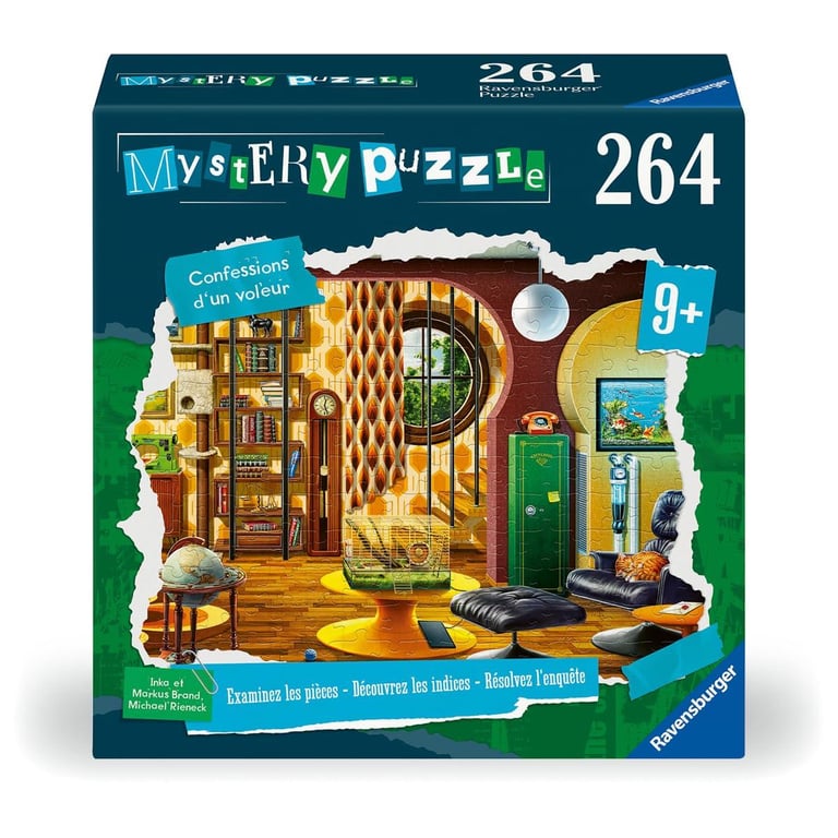 Mystery Puzzle 264 pièces Confessions d'un voleur Ravensburger France - vue 2