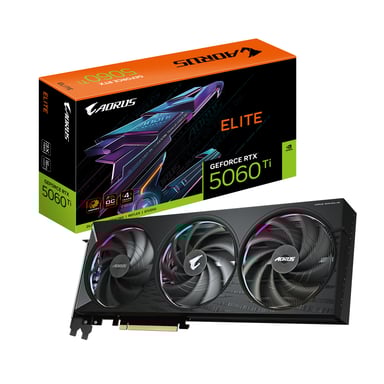 Carte Graphique Gigabyte GeForce RTX 5060 Ti Aorus Elite 16Go