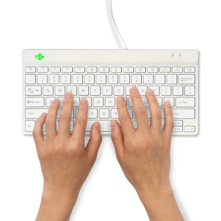 R Go Tools Clavier ergonomique R Go Compact Break clavier compact avec logiciel de pause QWERTY US Filaire Neuf - vue 3