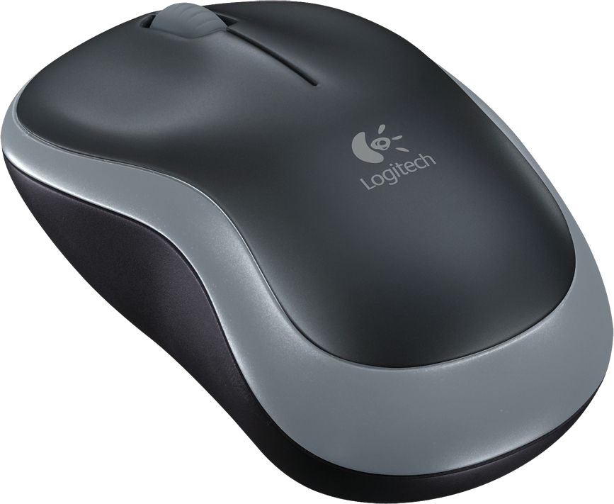 Souris sans fil Logitech Cordless Laser M185 (Gris)