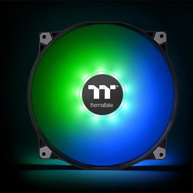 Thermaltake Pure 20 ARGB PC Case Fan Nero