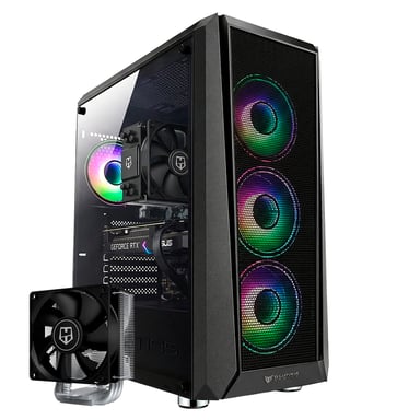 PC Gaming Racing Delta Intel i7-12700KF, RTX 3060 12Go, 16Go RAM, 1To M.2 NVMe, Windows 11 Pro, WiFi, RGB - Neuf