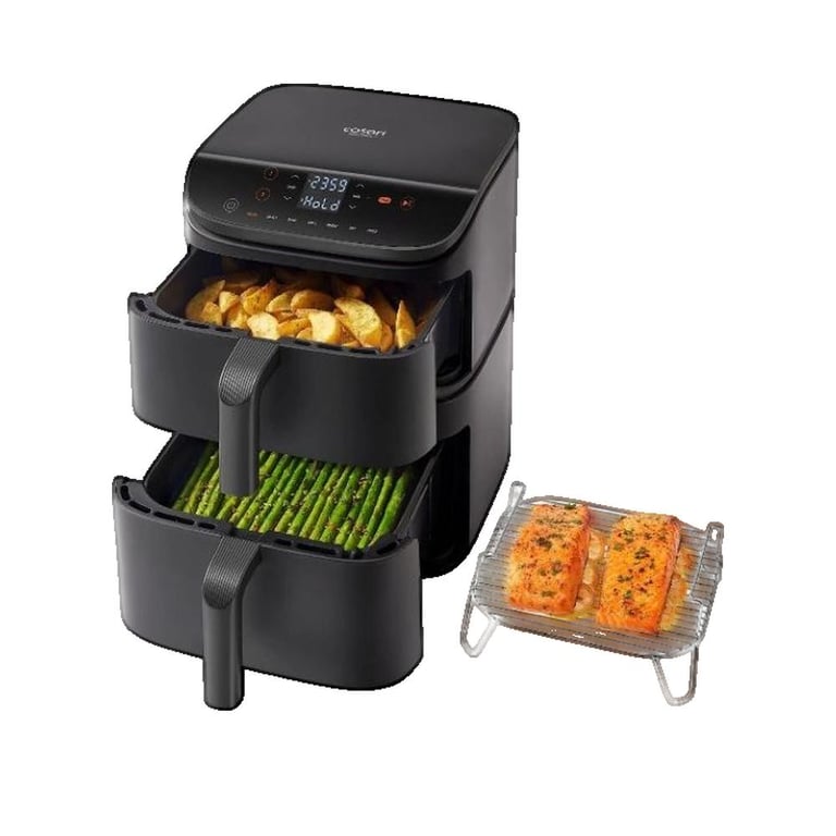Friteuse À Air Chaud Cosori CAF-DC121-ADER – 10,8 L, Double Contrôle Tactile - vue 4