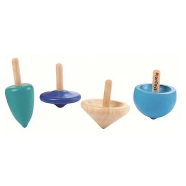 Jeu de Toupies Miniatures Plantoys - Amusement et Développement pour Enfants