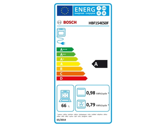 BOSCH HBF154ES0F - vue 6