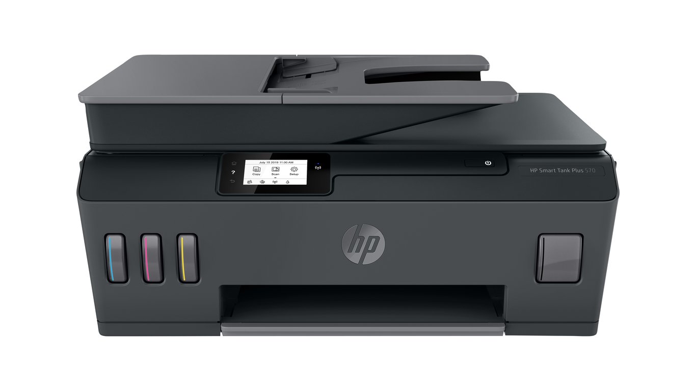 HP Smart Tank Plus 570 Sans fil All-in-One Couleur Imprimante, Copieur, Scanner - Neuf