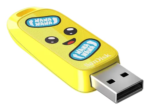 SanDisk SDCZIF-128G-G46 lecteur USB flash 128 Go USB Type-A 3.2 Gen 1 (3.1 Gen 1) Jaune