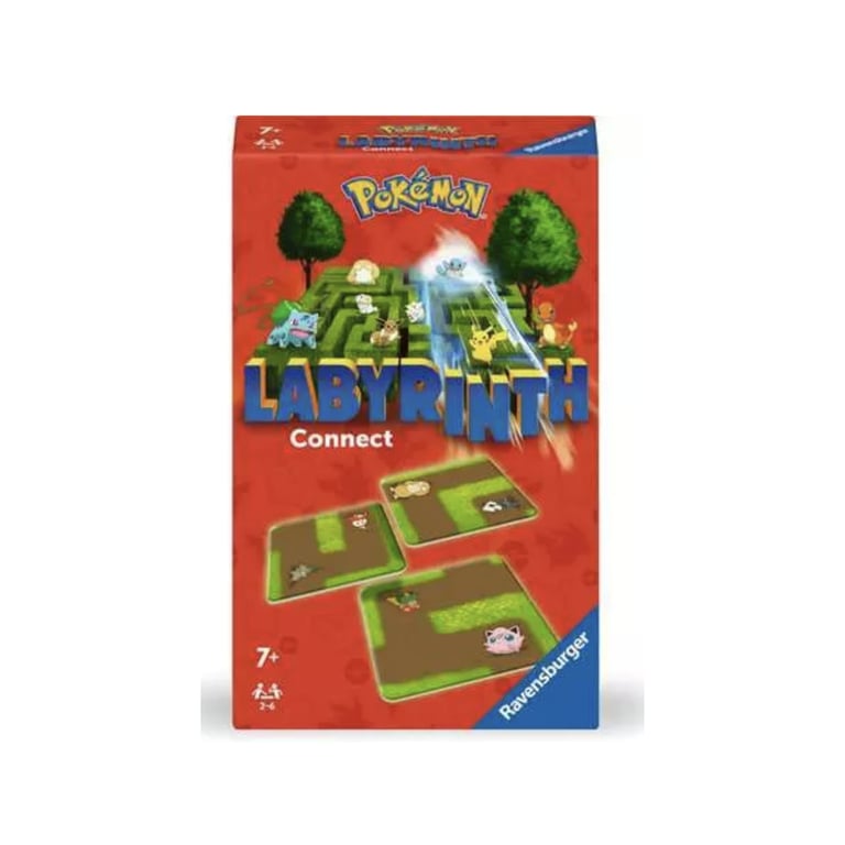 Jeu de société Labyrinthe Pokémon - Connectez vos cartes pour gagner ! - Neuf