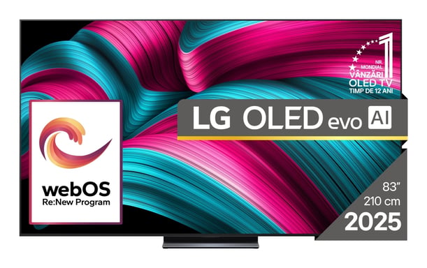 LG OLED evo AI OLED83C51LA TV 2,11 m (83'') 4K Ultra HD Smart TV Wifi Noir