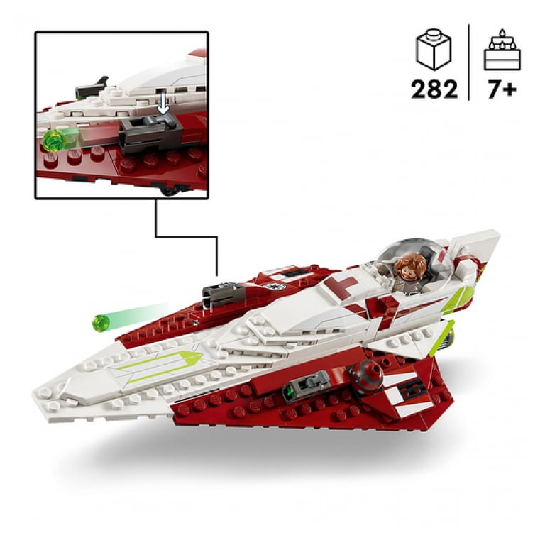 Lego Star Wars Le Chasseur Jedi D?obi wan Kenobi 75333 Lego La Boîte - vue 5