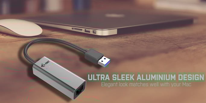 Adattatore i-tec Metal USB 3.0 Gigabit Ethernet