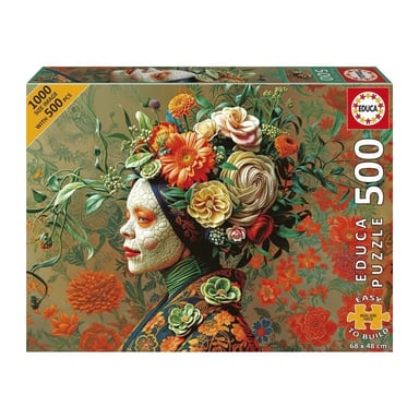 Puzzle - EDUCA - Reine Lézard - 500 pieces - Animaux - 68 x 48 cm - a partir de 10 ans