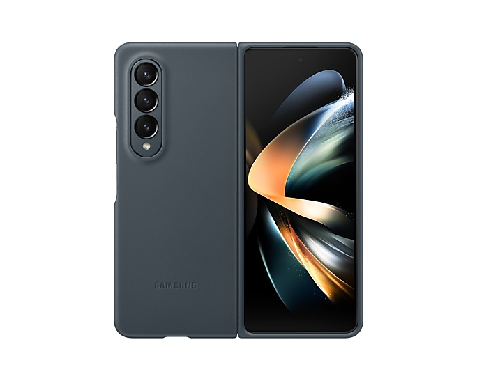 SAMSUNG Coque en cuir Galaxy ZFold4 - vue 2