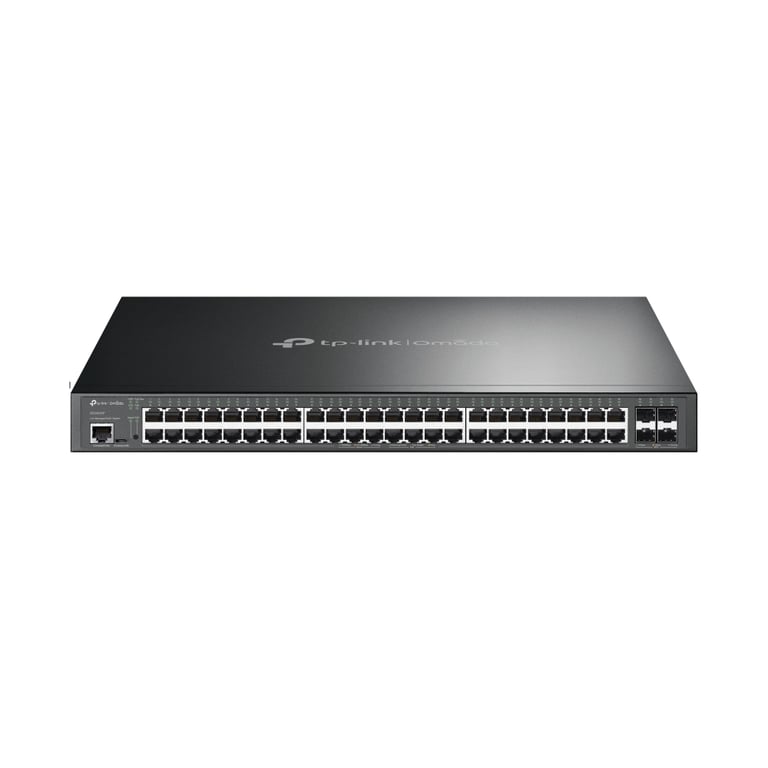 TP Link 48 PORT GIGABIT L2+ MGD SWITCH - vue 9