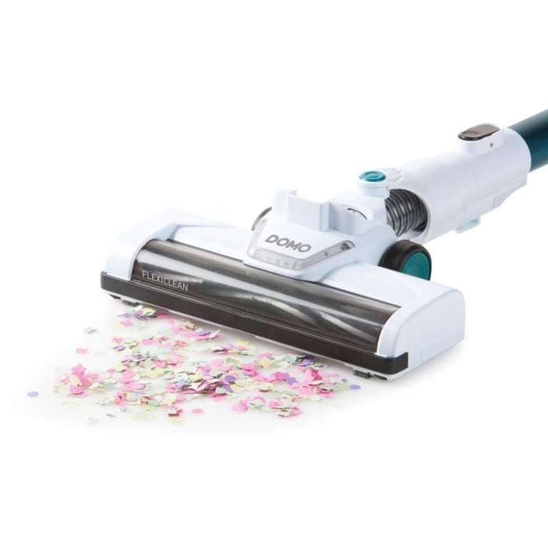 DOMO DO233SV Aspirateur balai sans fil 2 en 1 2 vitesses Système cyclonique Autonomie 20min Réservoir poussière - vue 3