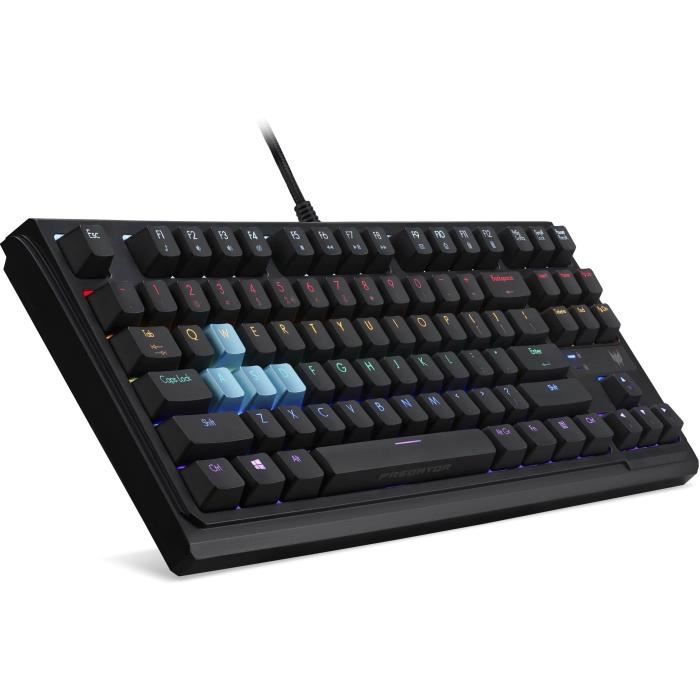 Clavier gamer mécanique RGB ACER PREDATOR Aethon 301 TKL Rétroéclairage LED - vue 4