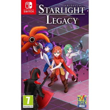 Jeu vidéo JUST FOR GAMES Starlight Legacy RPG Switch PEGI 7 Pixel 16-bit Version Switch