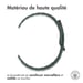 imoshion Bracelet en cuir magnétique - Connexion universelle 20 mm - Vert