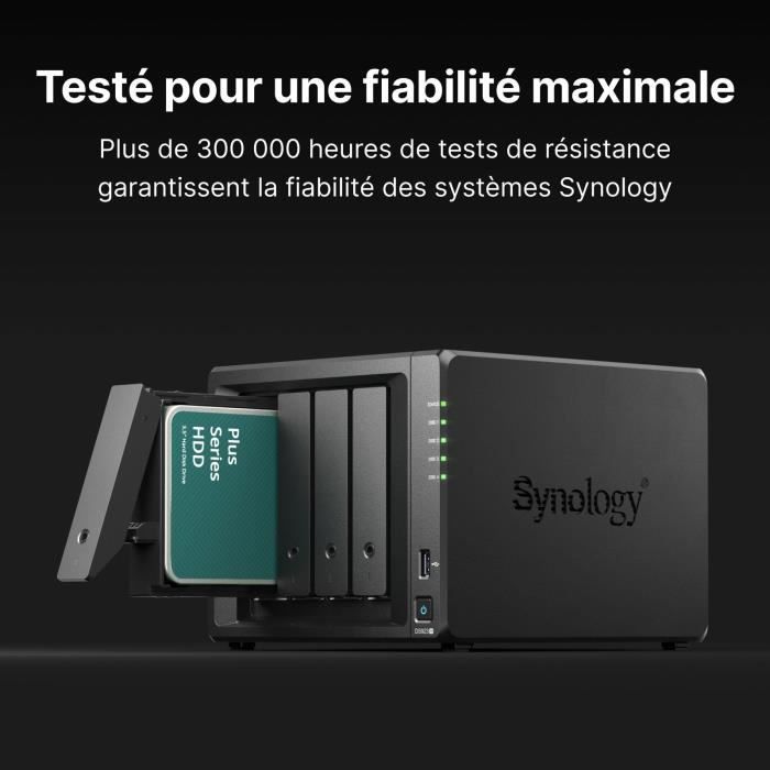Synology HAT3300 4T 4 To - vue 5
