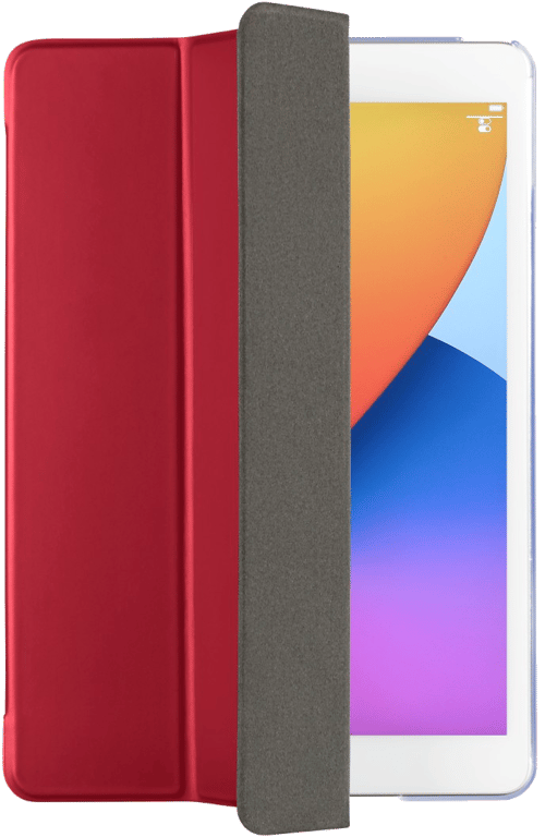 Pochette pour tablette Fold Clear pour iPad 10,2 (2019/2020/2021) - Rouge