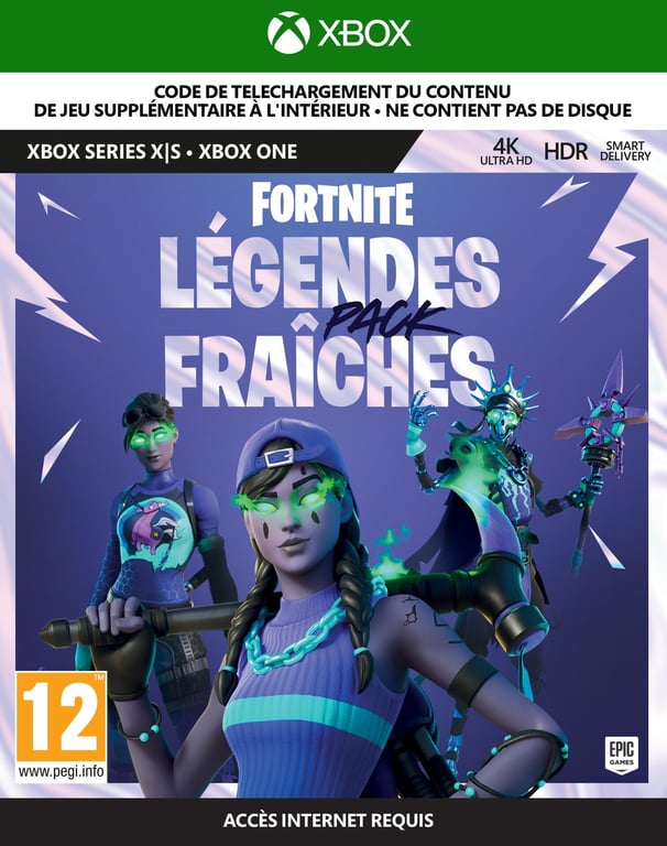 Fortnite : Pack Légendes Fraîches Xbox Series X - vue 3